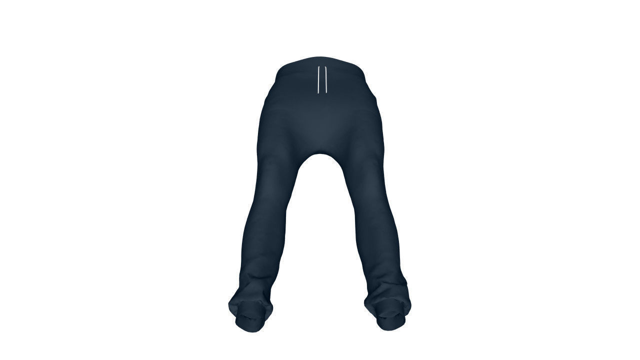 Realistic Pants - Low Poly Low-poly 3D model_23