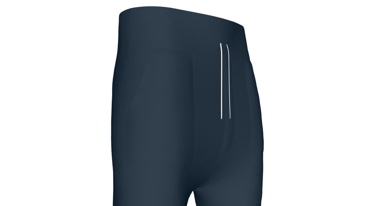 Realistic Pants - Low Poly Low-poly 3D model_29