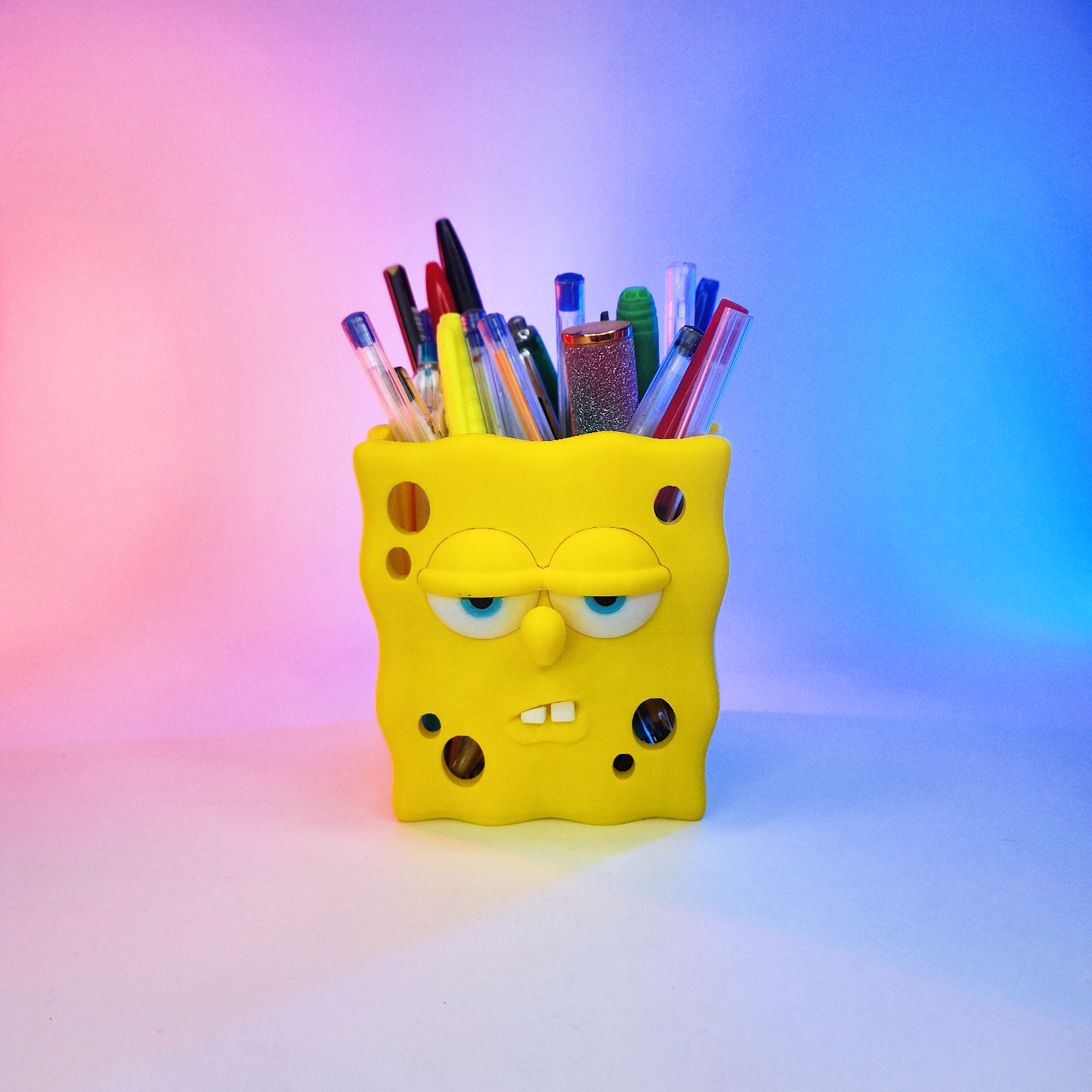 SpongeBob Organizer - By Colors 3D print model_4