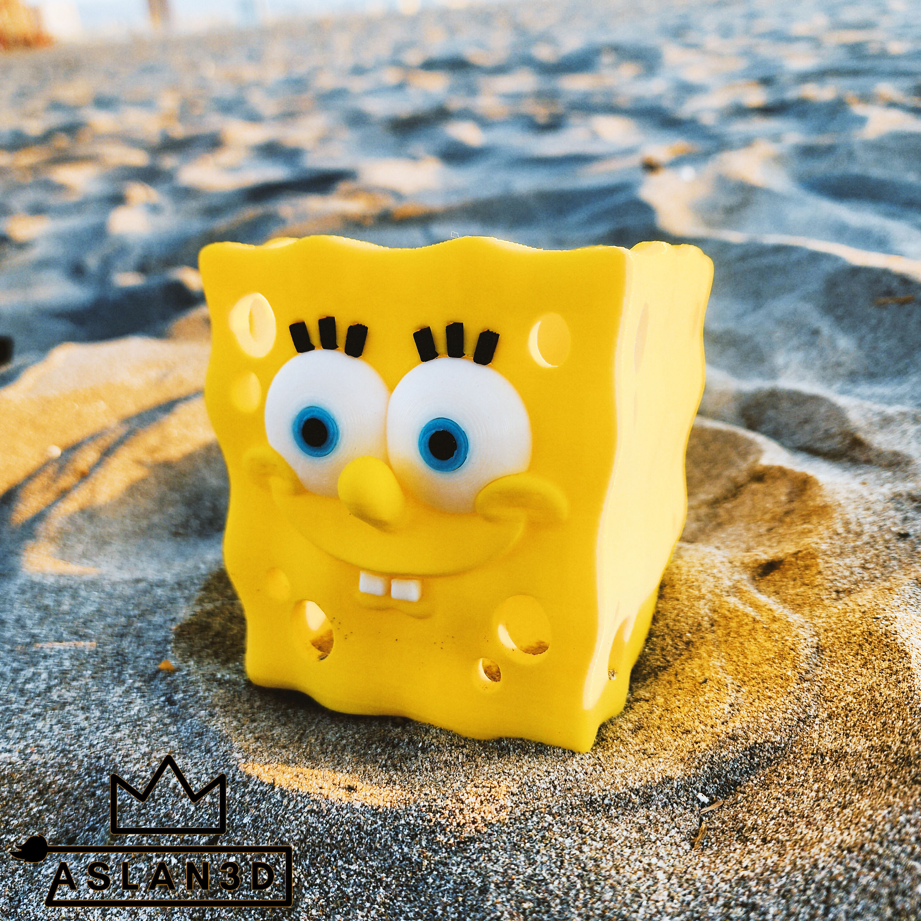SpongeBob Organizer - By Colors 3D print model_6