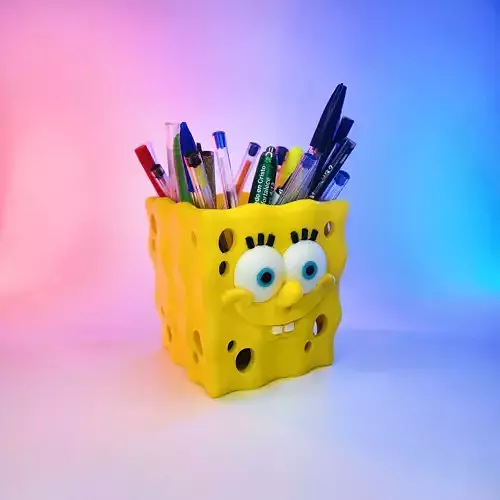 SpongeBob Organizer - By Colors 3D print model