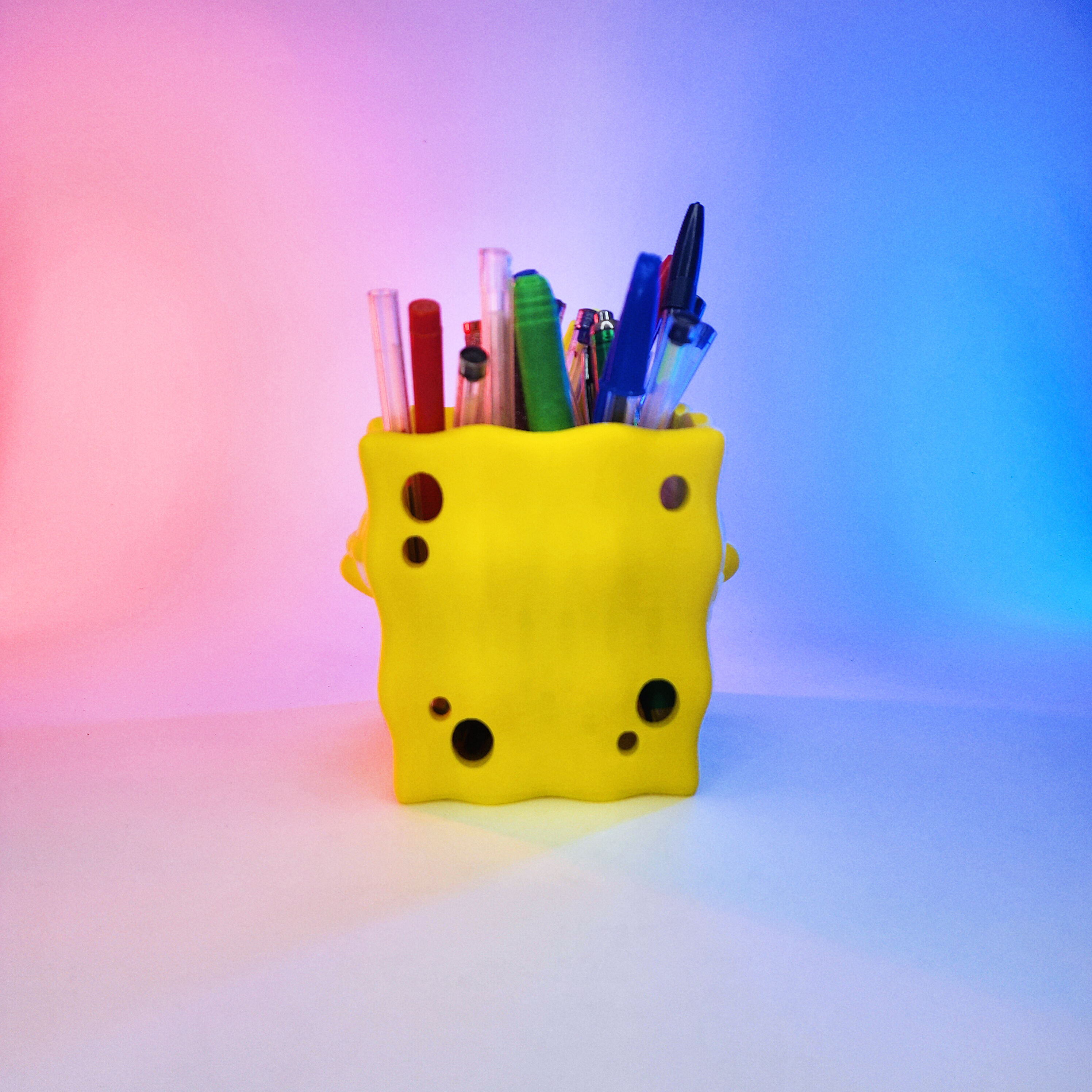 SpongeBob Organizer - By Colors 3D print model_2