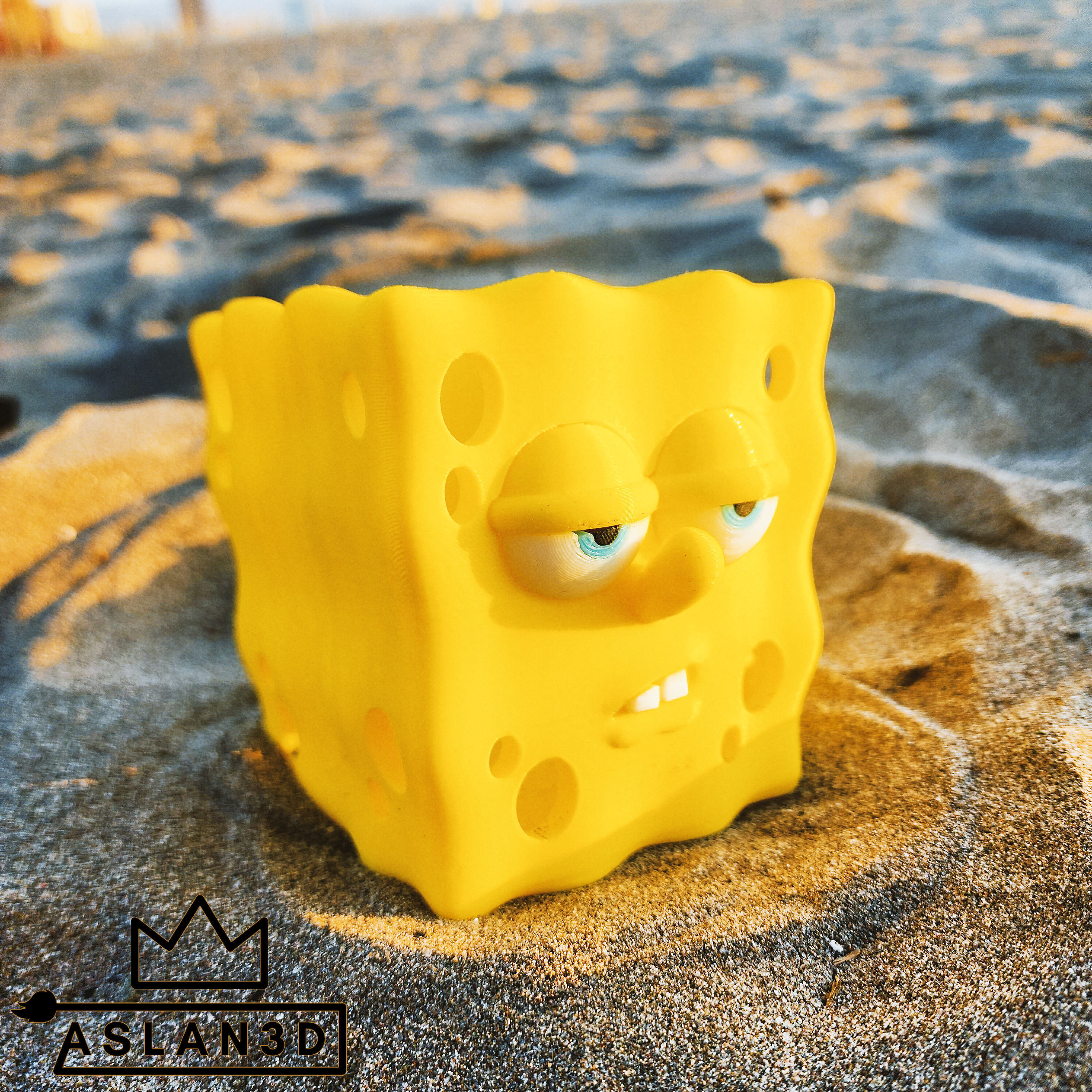 SpongeBob Organizer - By Colors 3D print model_5