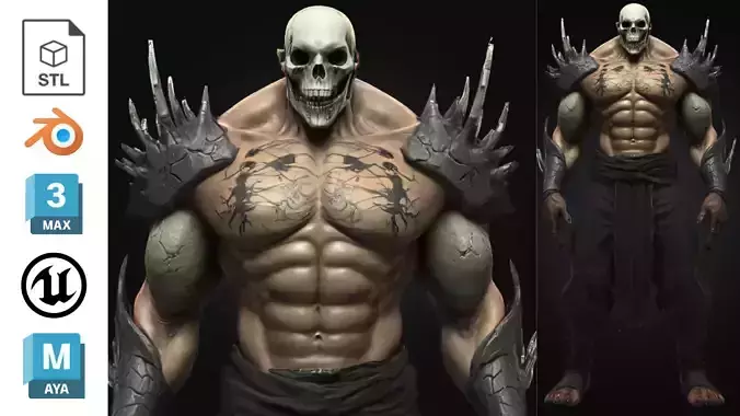 Dreadlord Undead Warlord Skeleton Warrior