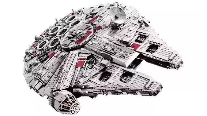 Wikibricks3D - 10179 Ultimate Collector Millennium Falcon