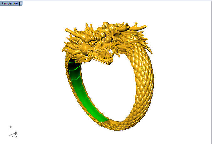 BANGLE DRAGON  3D model