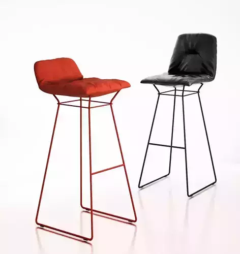 Leya barstool by Freifrau 3D model