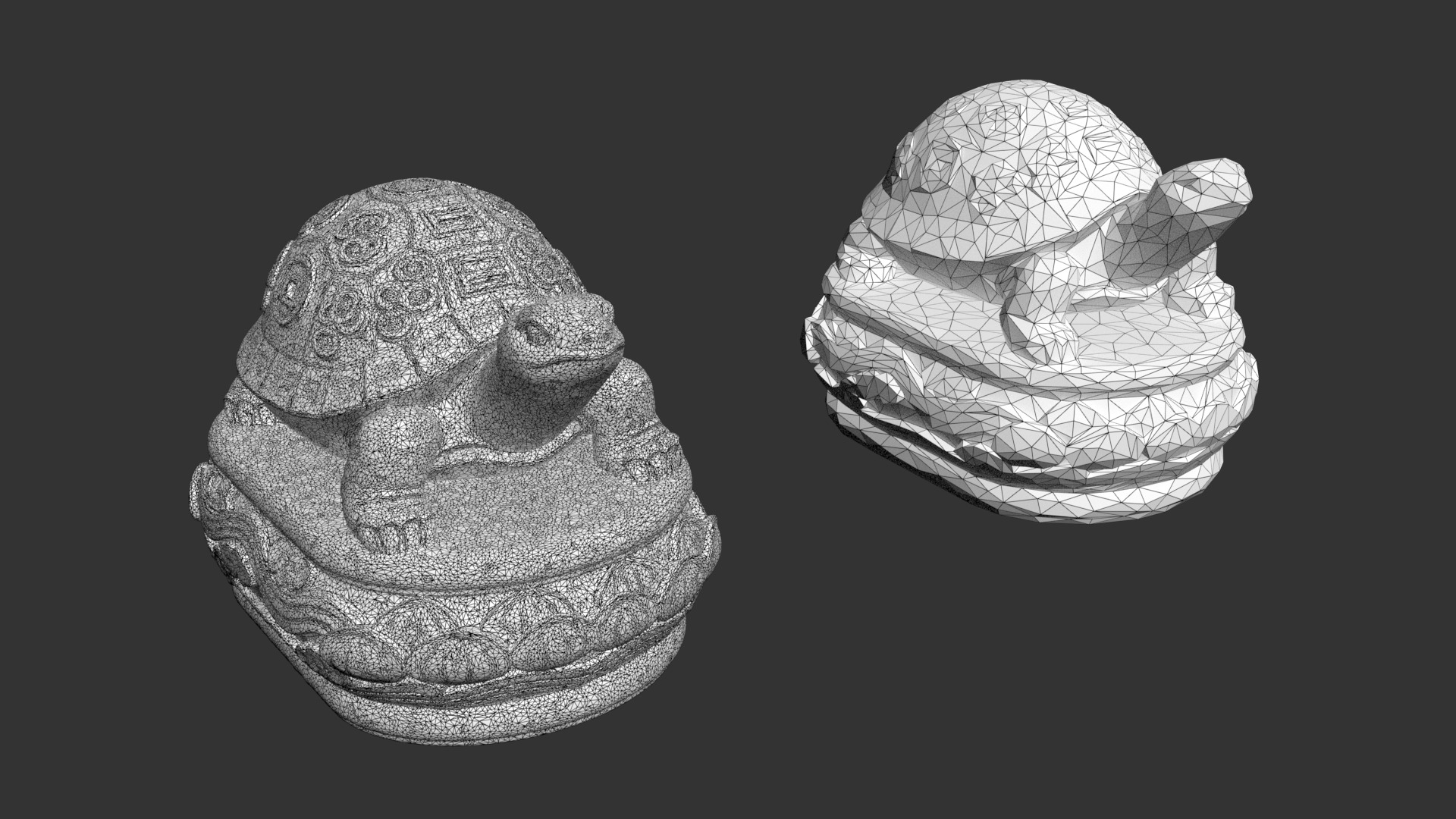 Ancient Asia Stone Statue Pack C - 250602 Low-poly 3D model_11