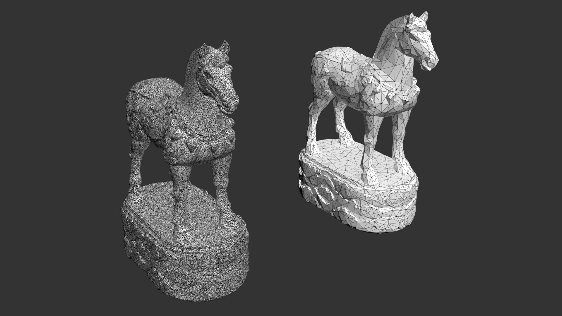 Ancient Asia Stone Statue Pack D - 250602 Low-poly 3D model_11