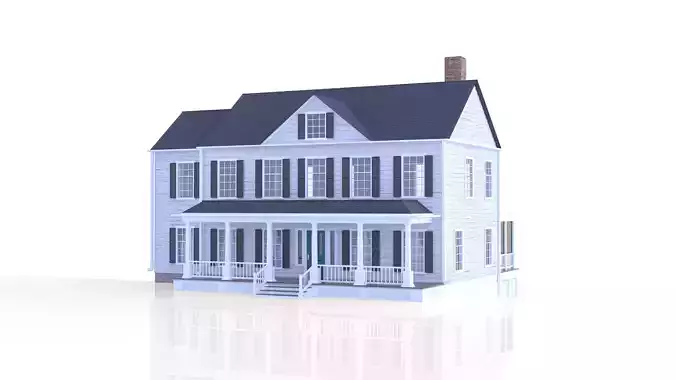 Farm House Southern Style with Porch