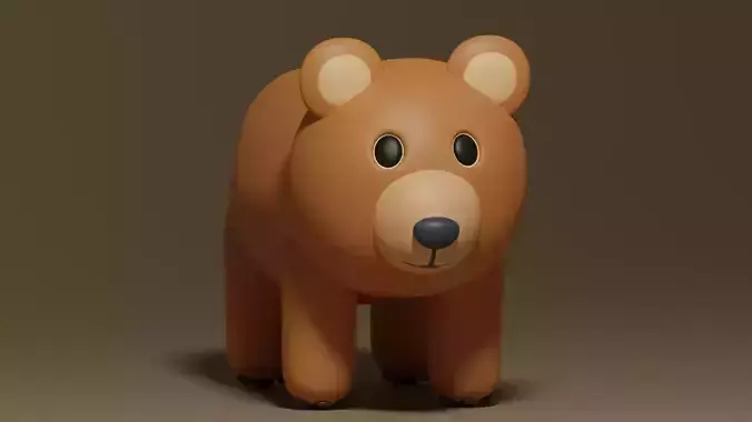 Cartoon Cute Bear 1