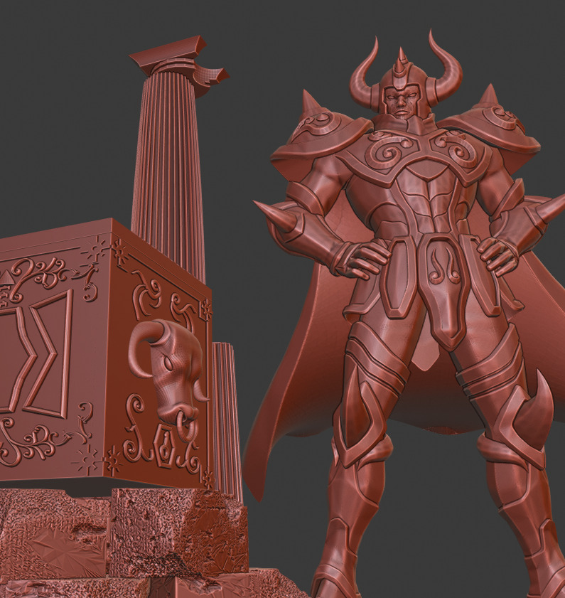 Sait Seiya - Aldebaran of Taurus 3D print model_11