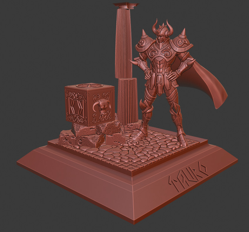 Sait Seiya - Aldebaran of Taurus 3D print model_4