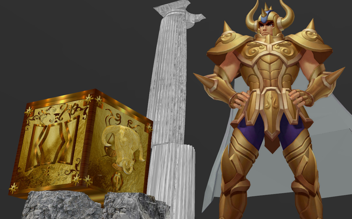 Sait Seiya - Aldebaran of Taurus 3D print model_9