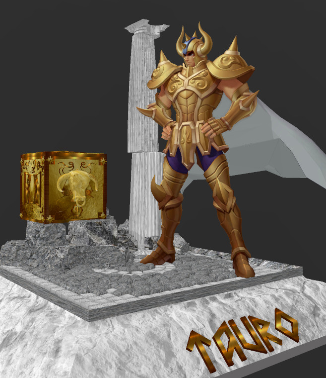 Sait Seiya - Aldebaran of Taurus 3D print model_3