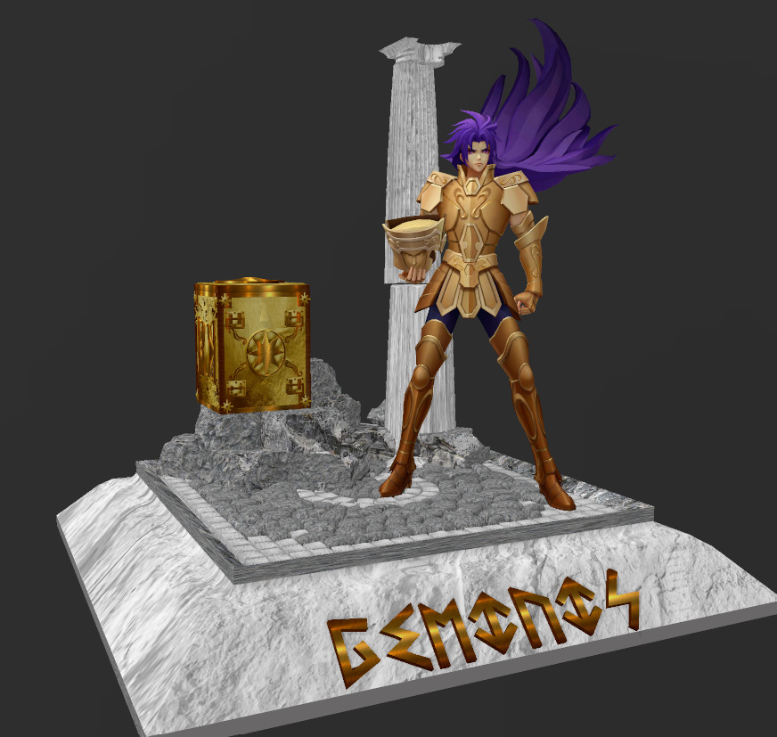 Saitn Seiya - Saga of Gemini 3D print model_3