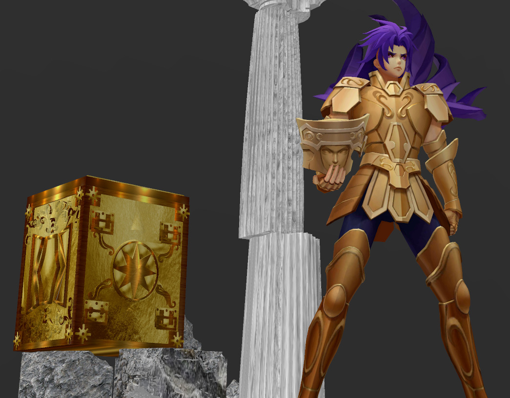 Saitn Seiya - Saga of Gemini 3D print model_7