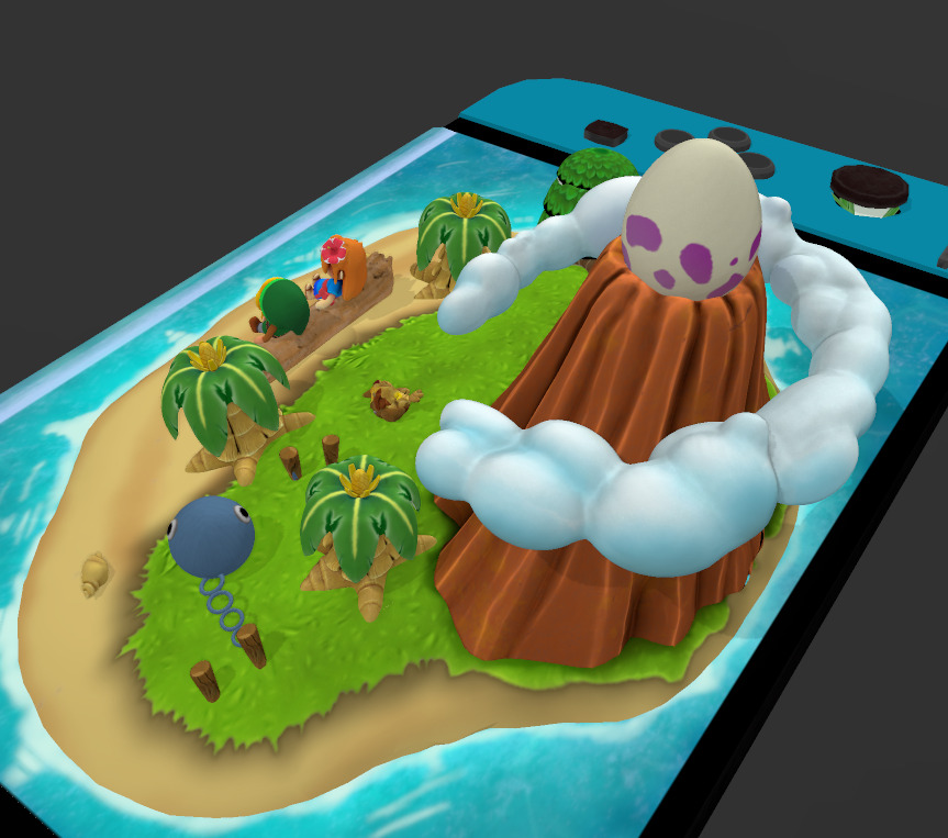 Lins Awakening Diorama 3D print model_8