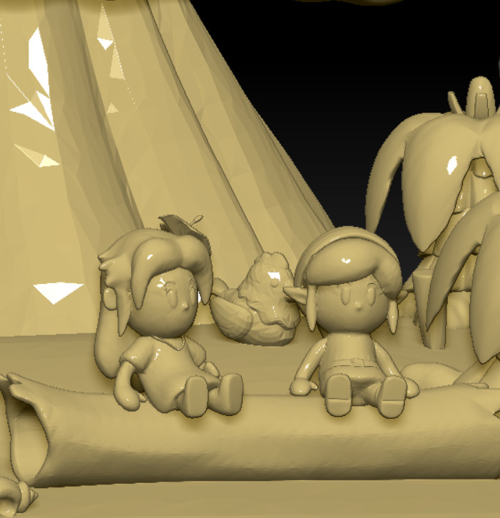 Lins Awakening Diorama 3D print model_11