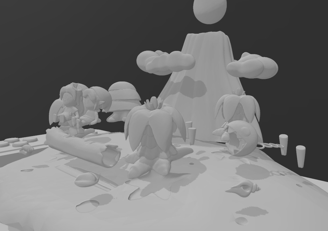 Lins Awakening Diorama 3D print model_5