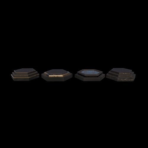 Black Podium  3D model