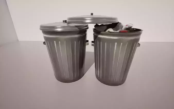 Trash Can 3D model