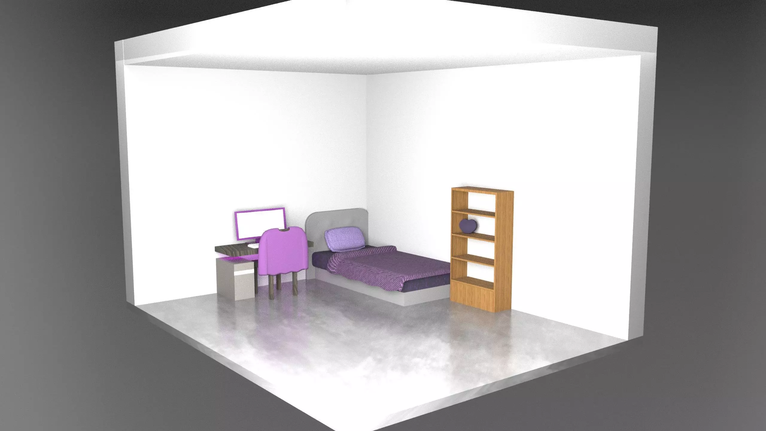 3d Room 3D model_0