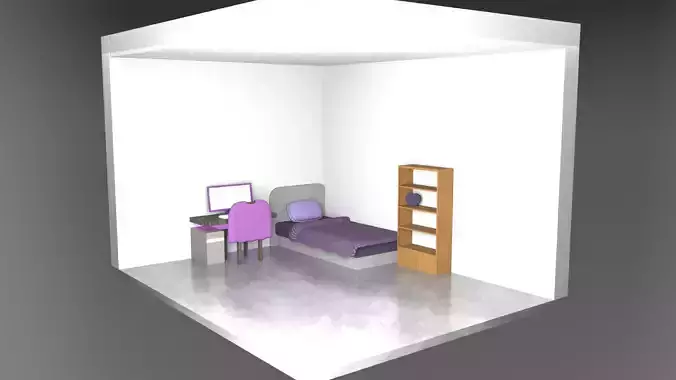 3d Room 3D model