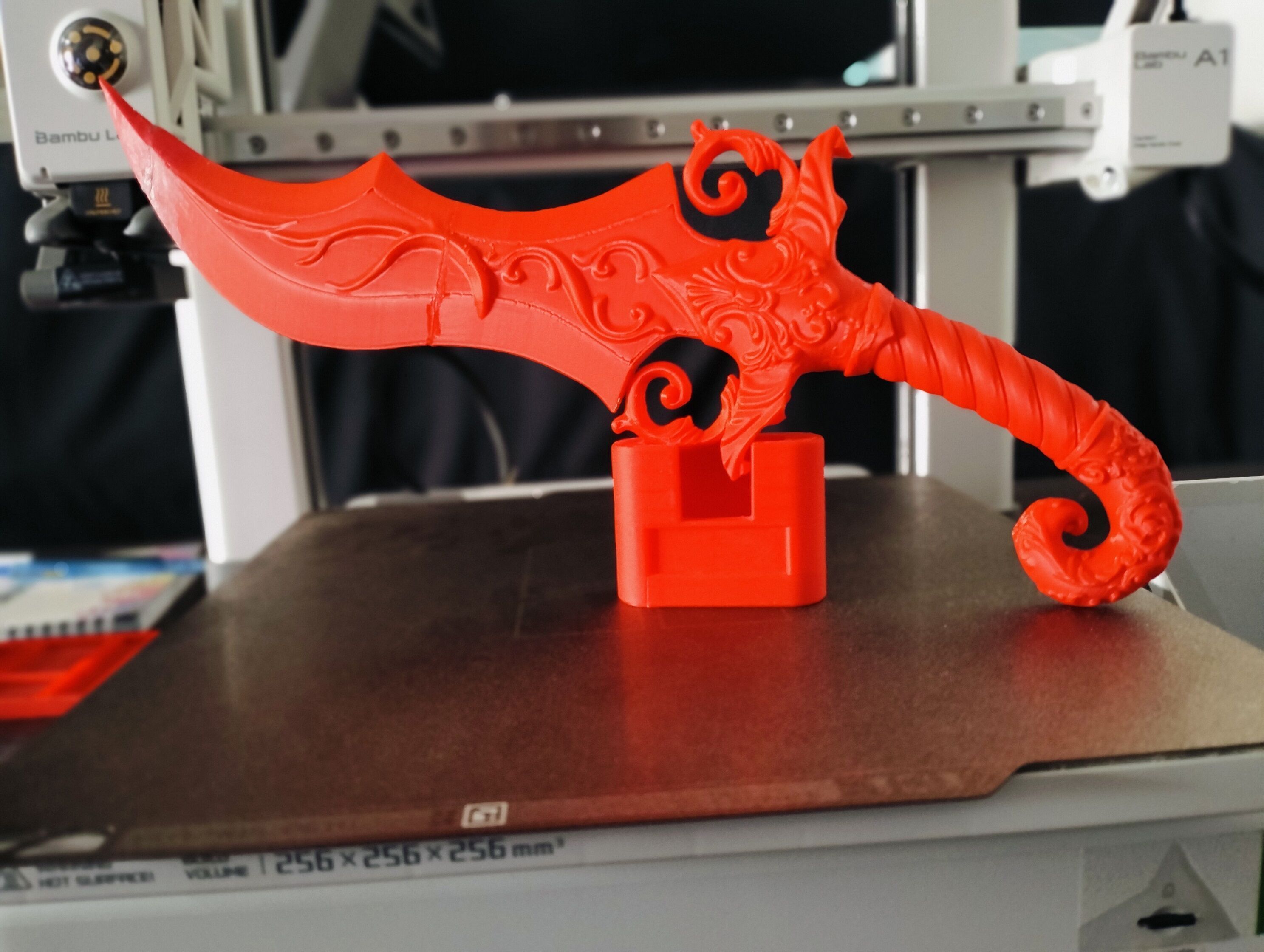 Beautiful Fancy Stylized Dagger 3d print model 3D print model_5