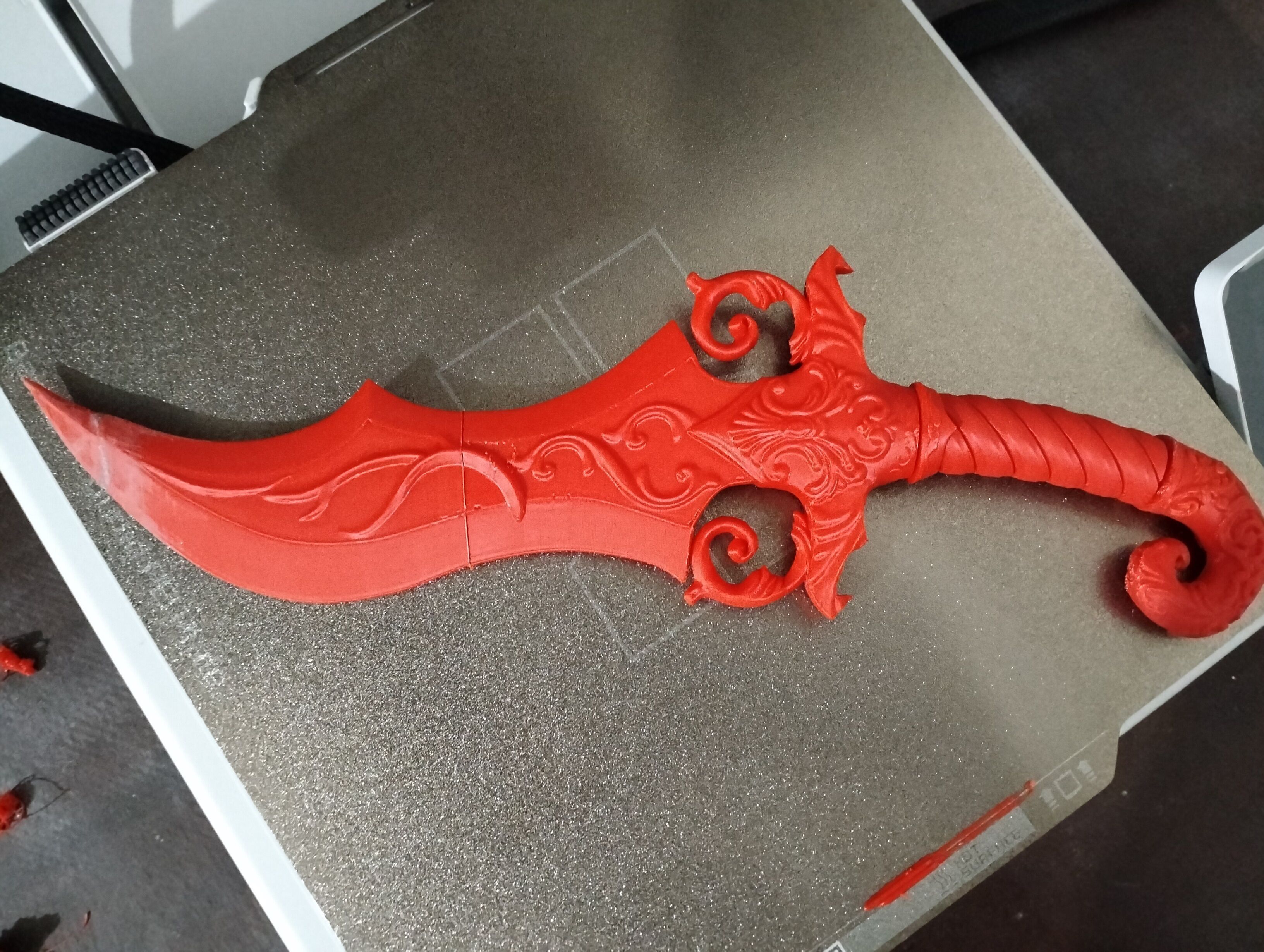 Beautiful Fancy Stylized Dagger 3d print model 3D print model_6