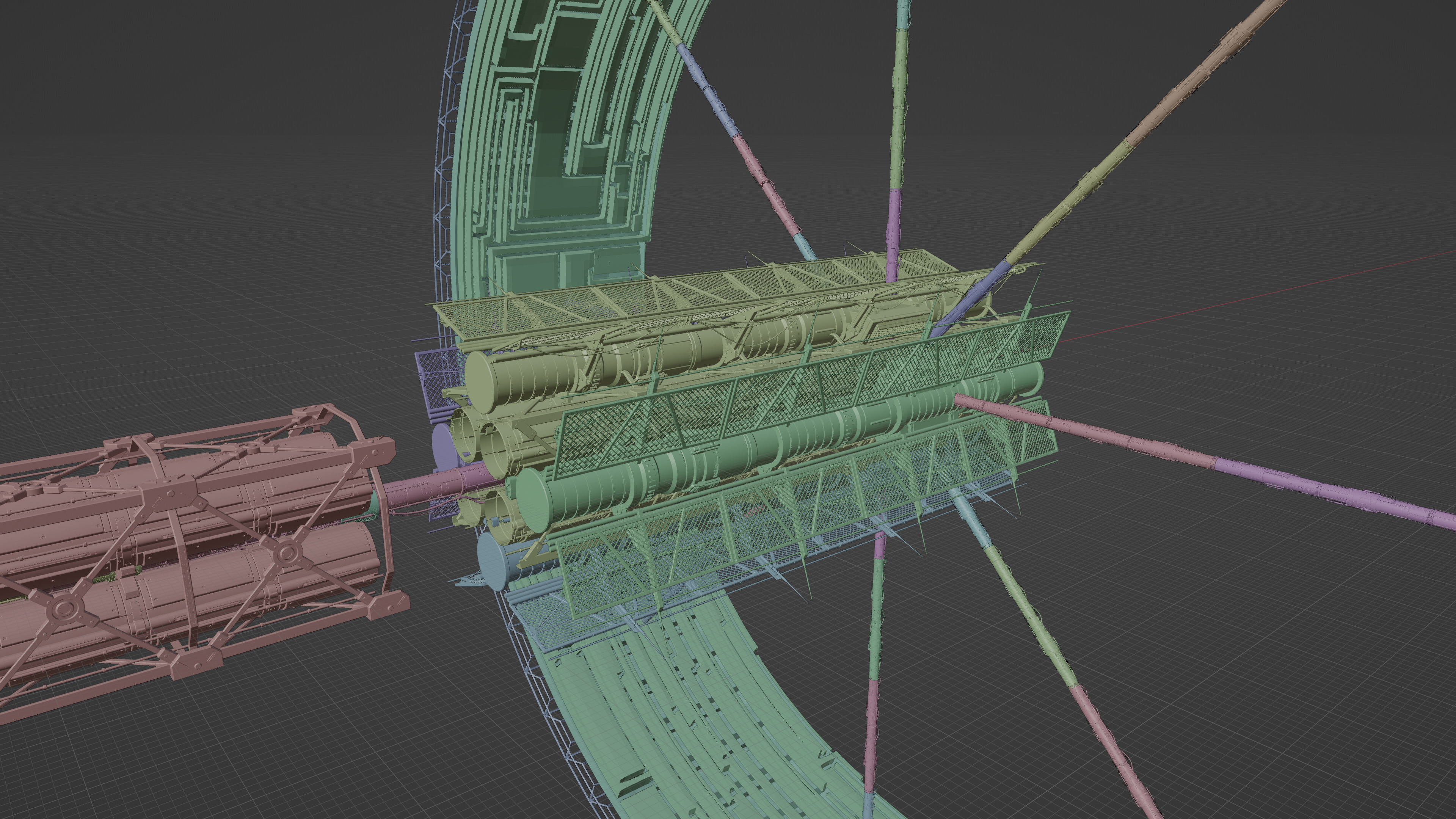 Space Ship 3D model_3