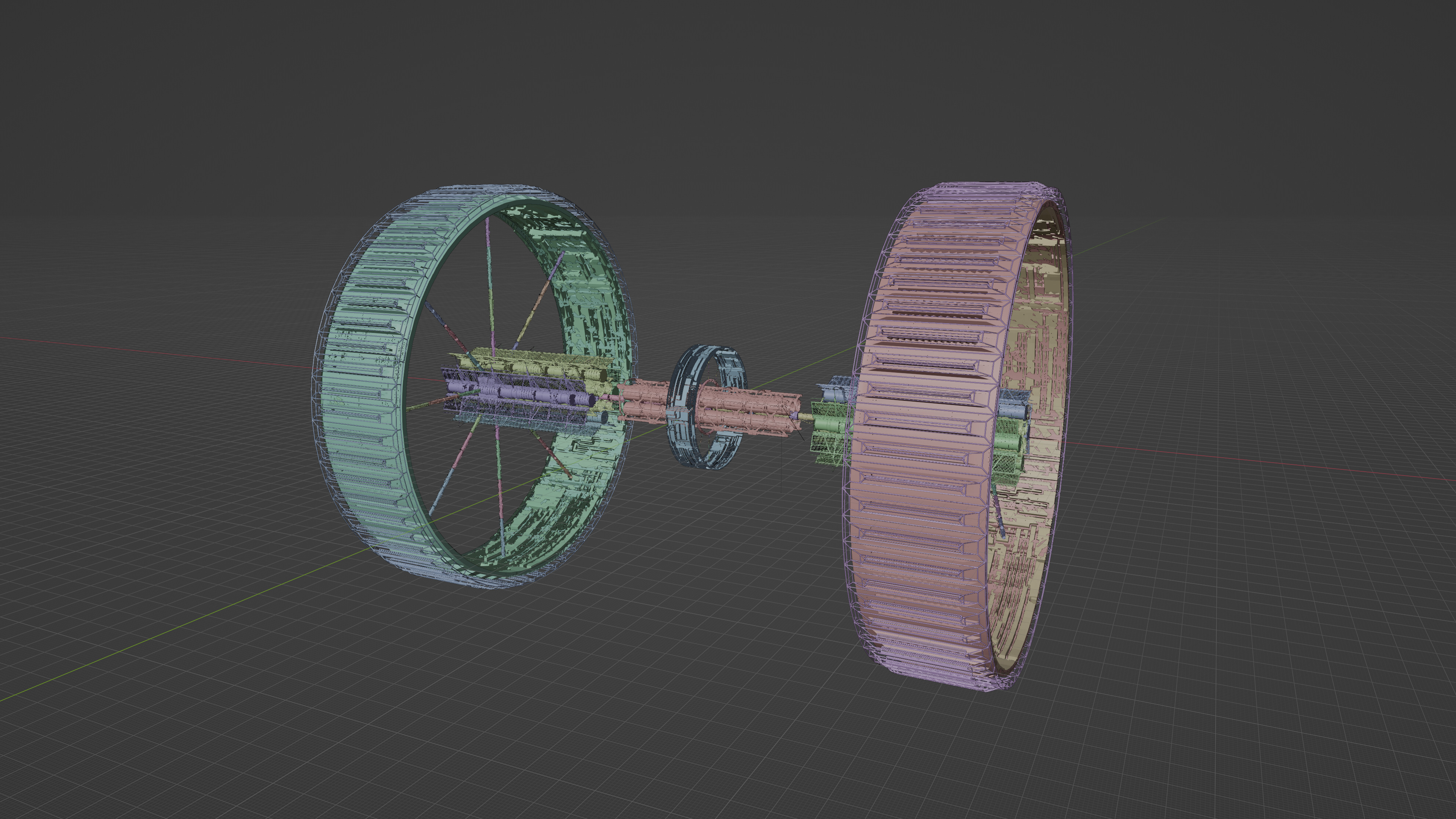 Space Ship 3D model_5