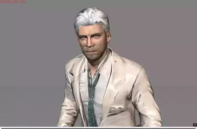 Male Character 01 Pubg 3D model