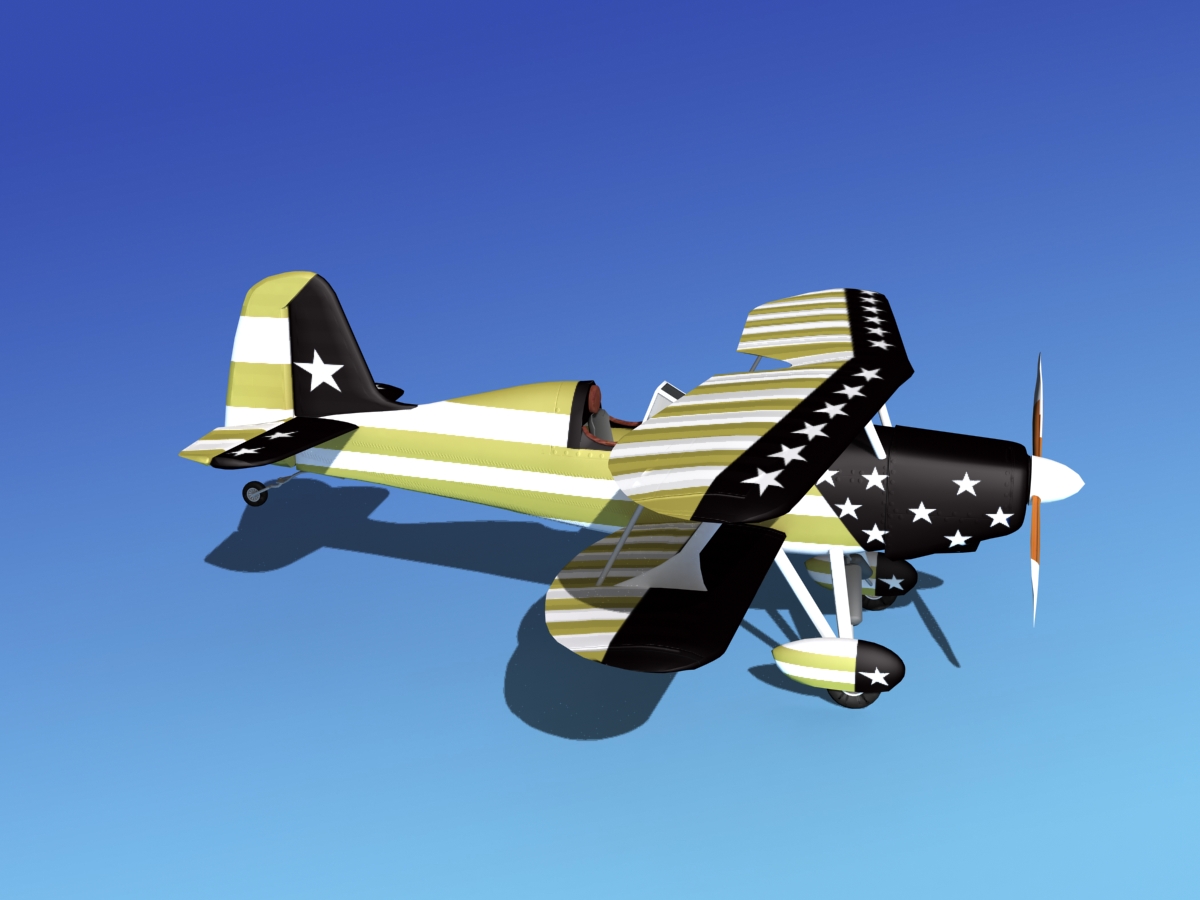 Stolp Starduster SA100  V02 3D model_9