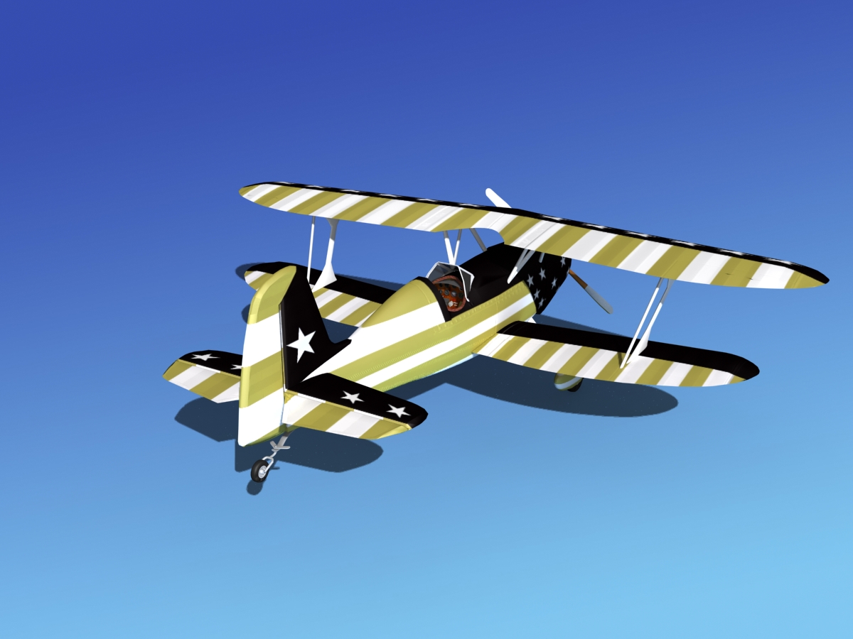 Stolp Starduster SA100  V02 3D model_11