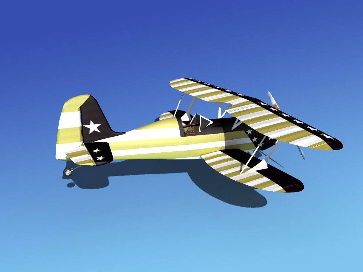 Stolp Starduster SA100  V02 3D model_4