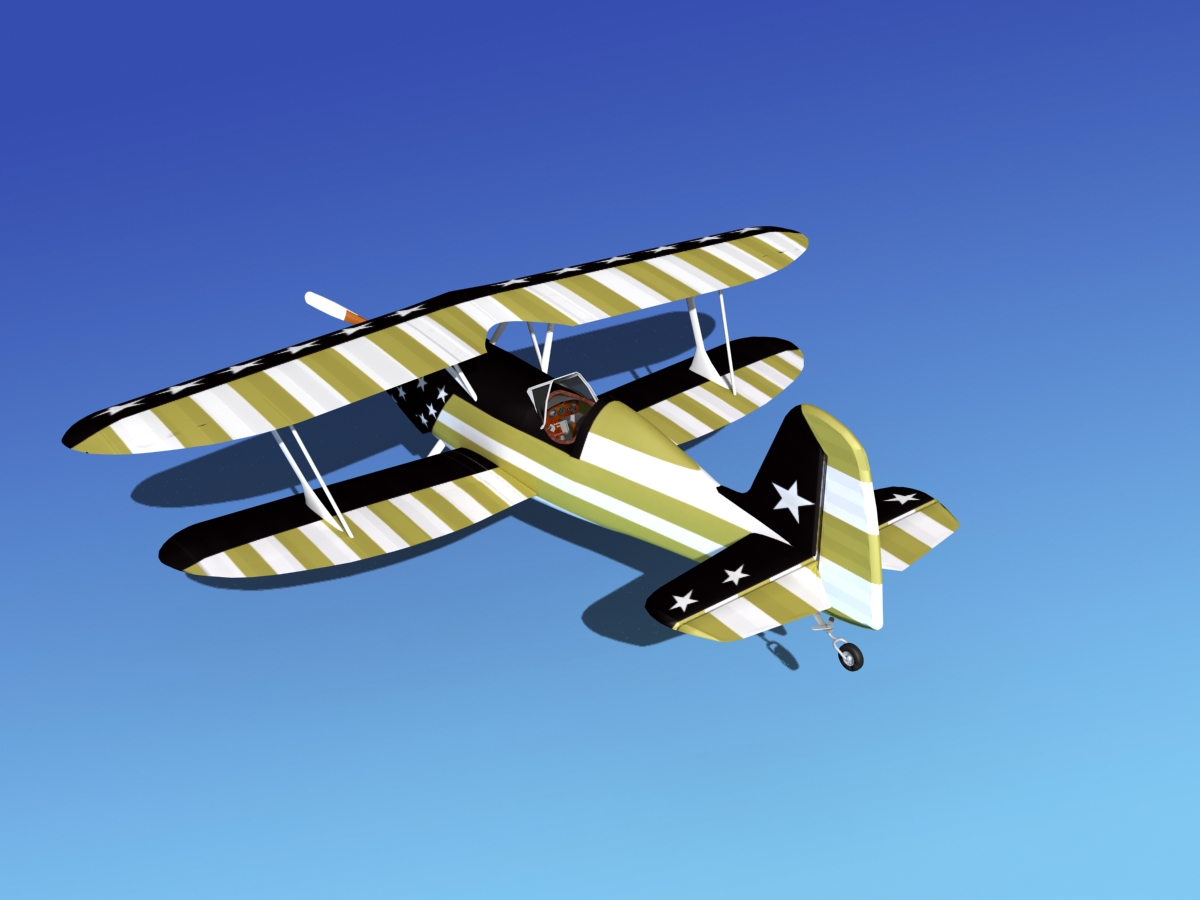 Stolp Starduster SA100  V02 3D model_8