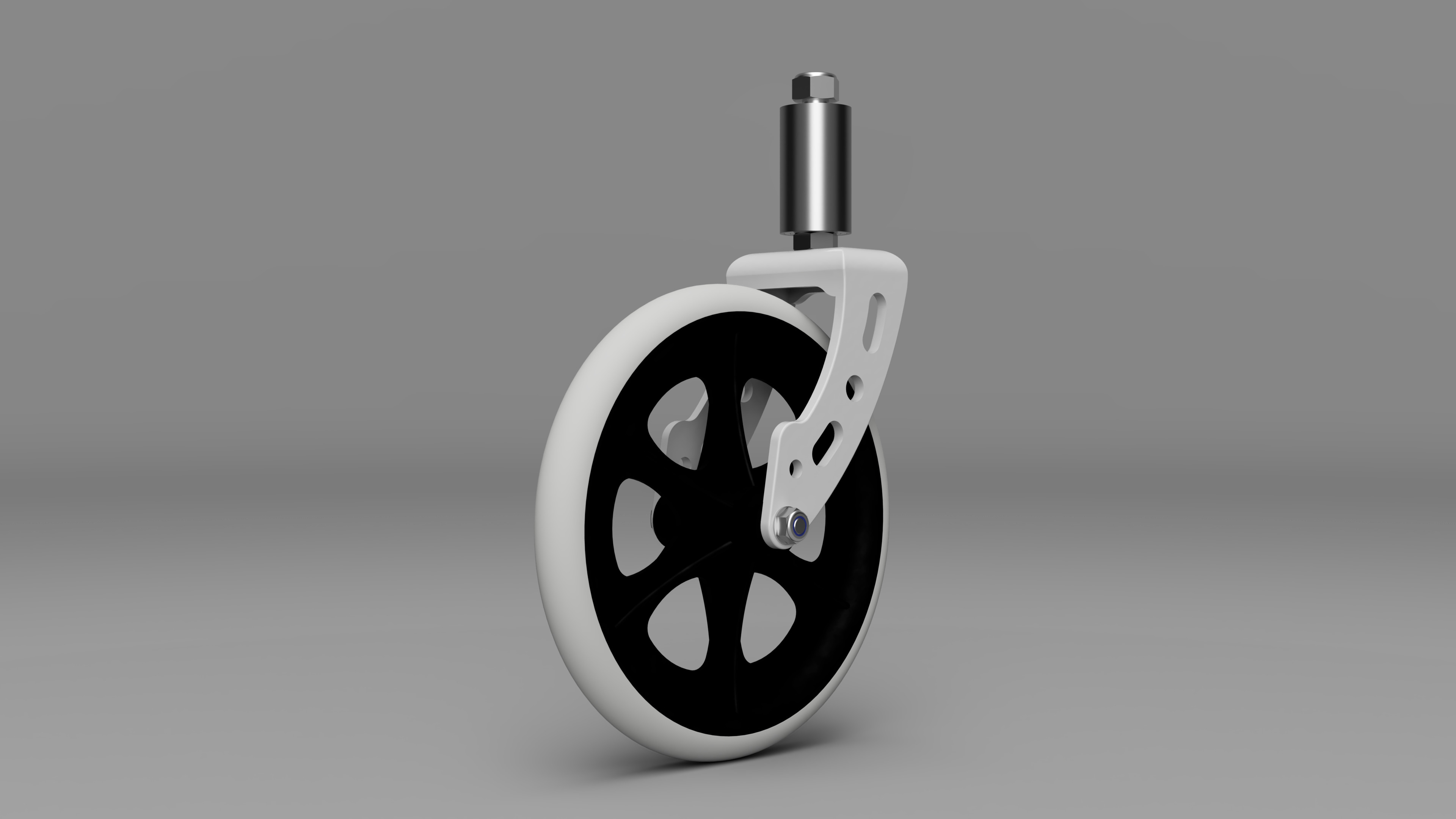 Medical 8 Inch Surgical Wheel 25mm Wide 3D print model_3