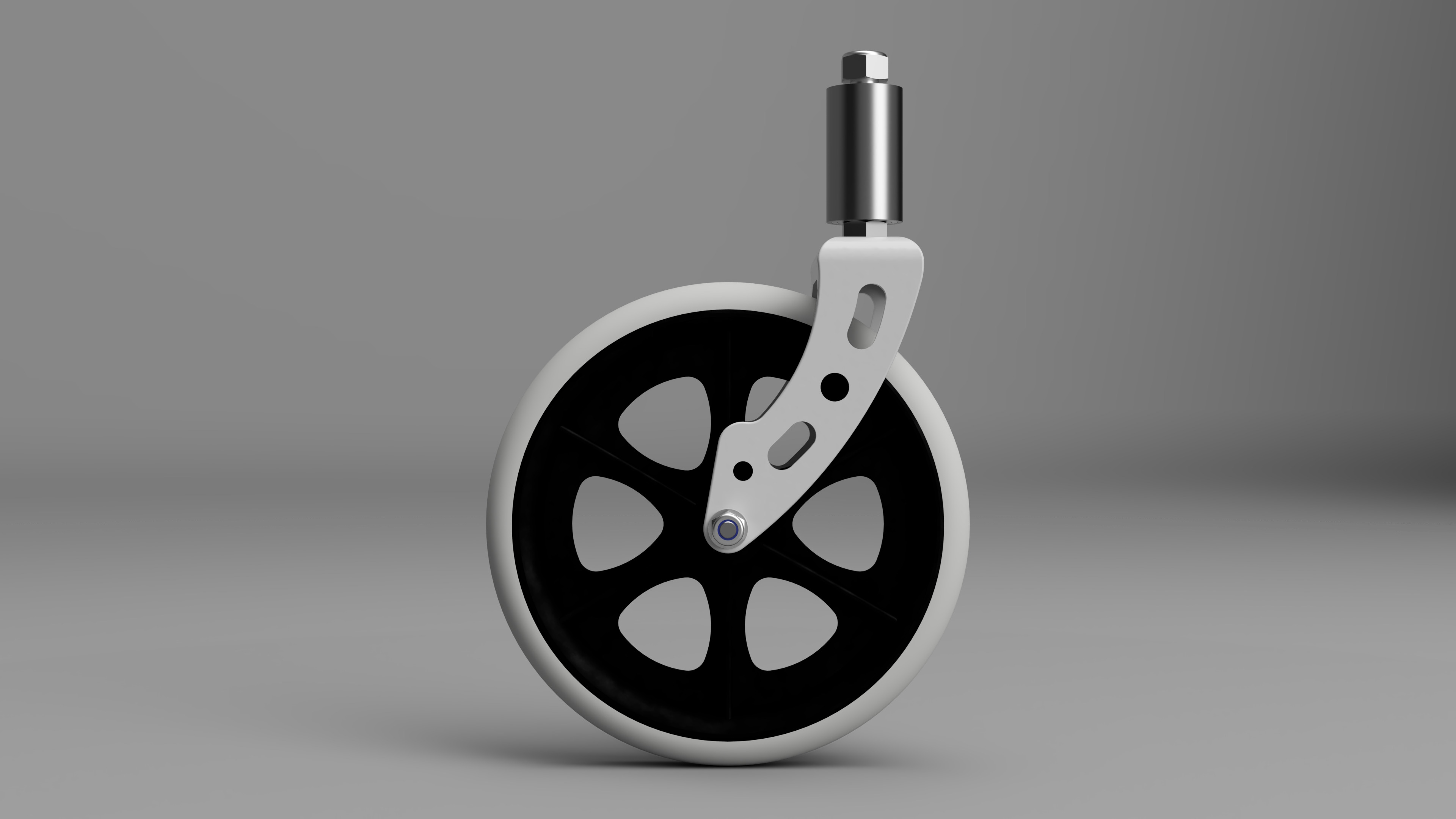 Medical 8 Inch Surgical Wheel 25mm Wide 3D print model_1