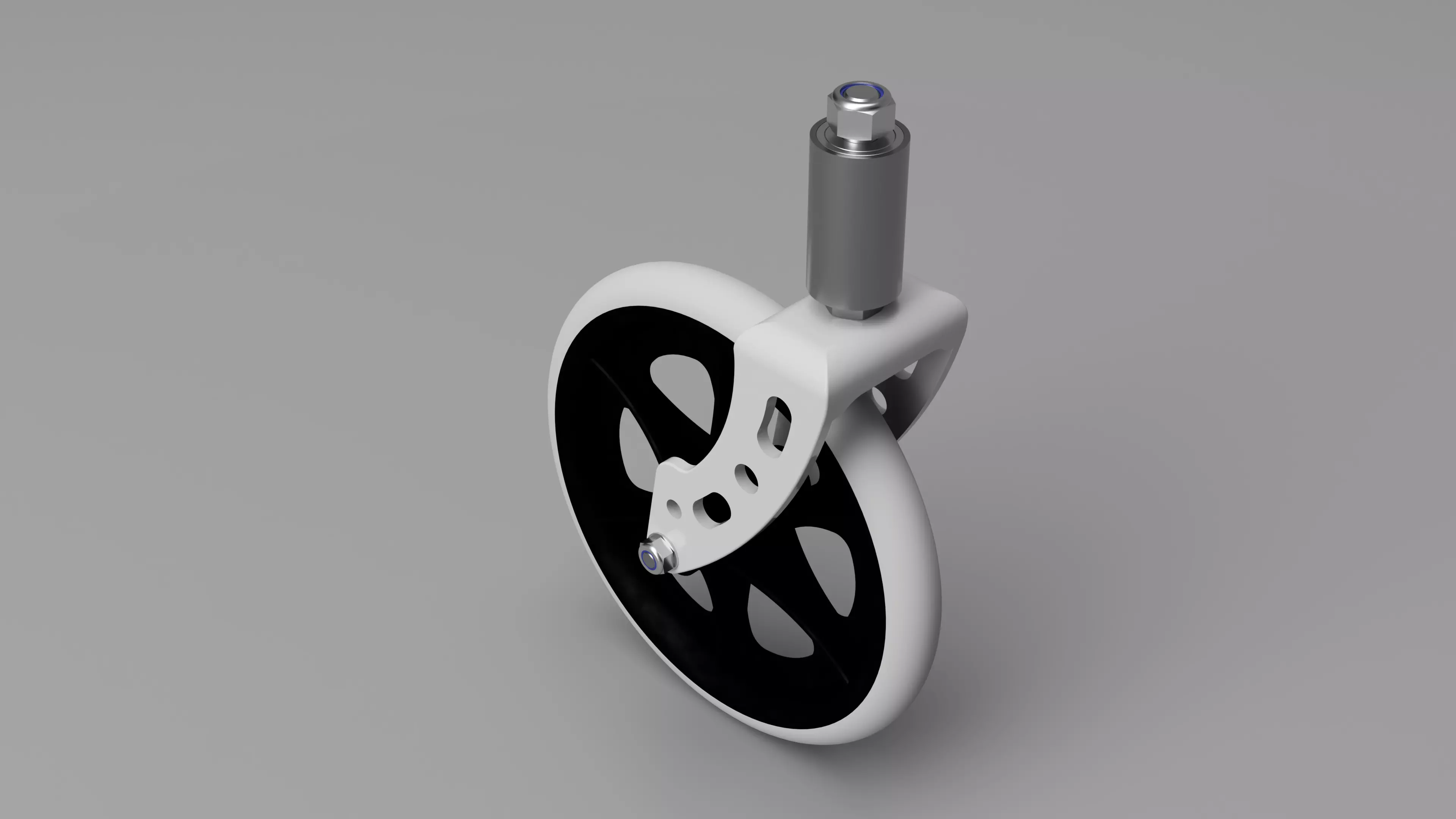 Medical 8 Inch Surgical Wheel 25mm Wide 3D print model_0