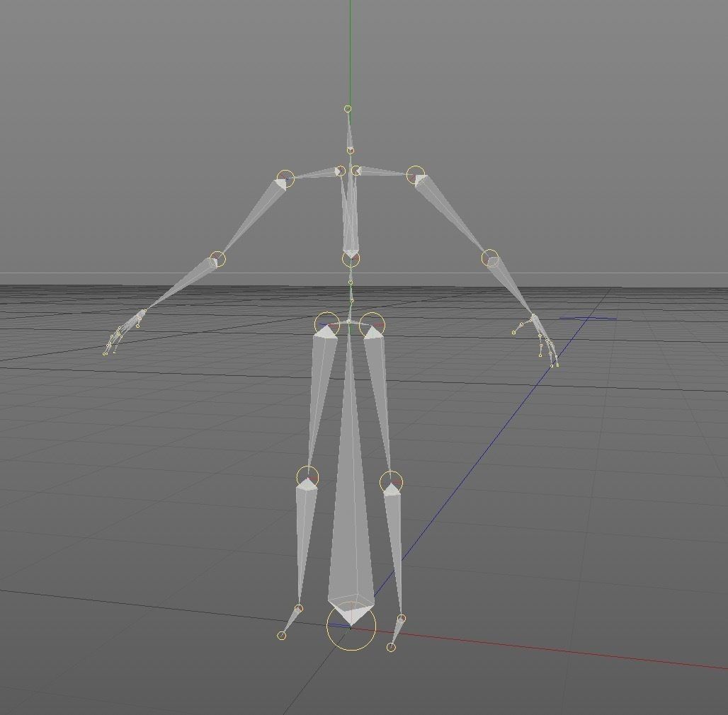 Strong Alien Character Low-poly 3D model_10