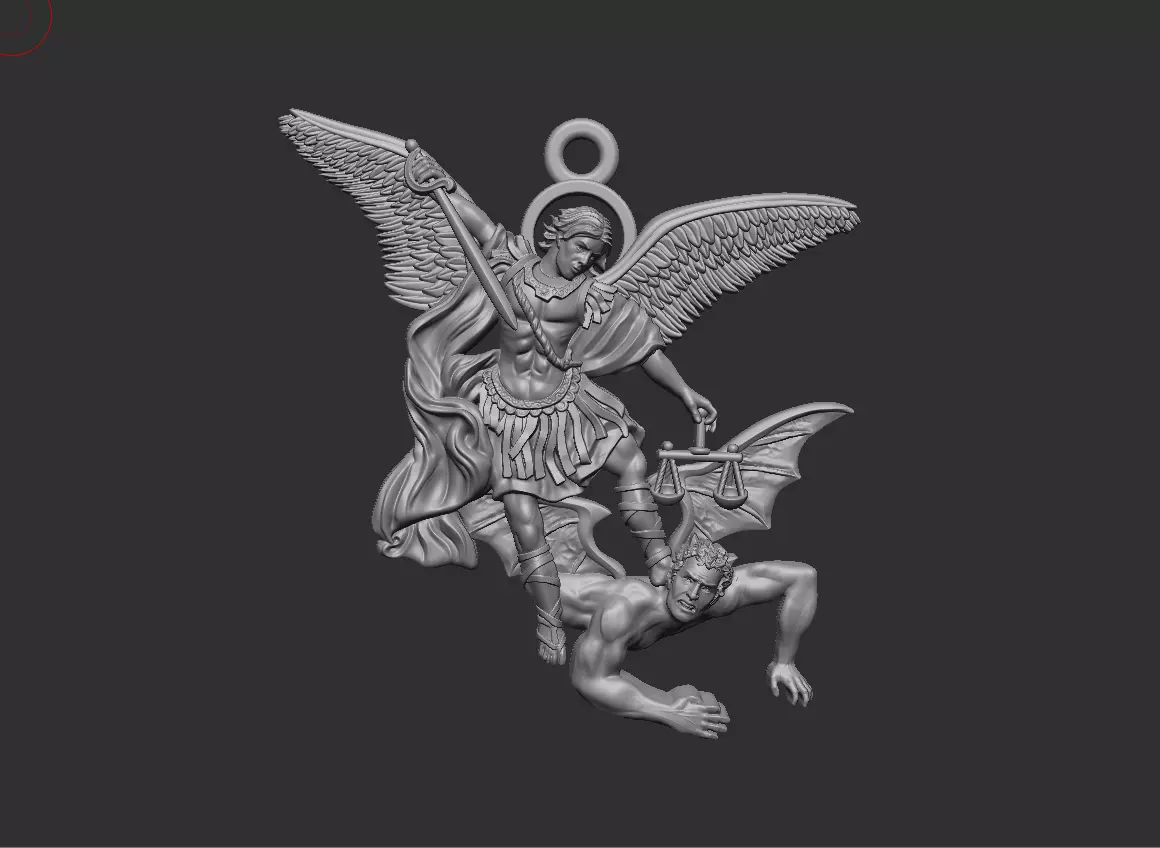 Michael Archangel 3D model 3D printable | CGTrader