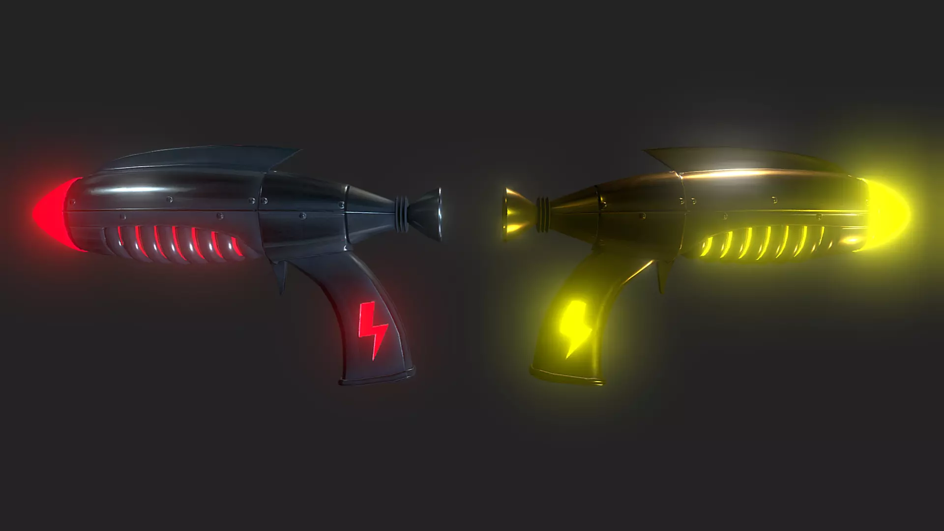 FNAF Security Breach Blaster 3D model