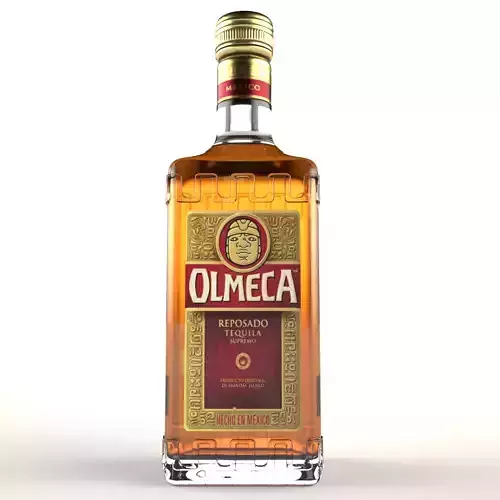 Olmeca Tequila Alcohol Bottle