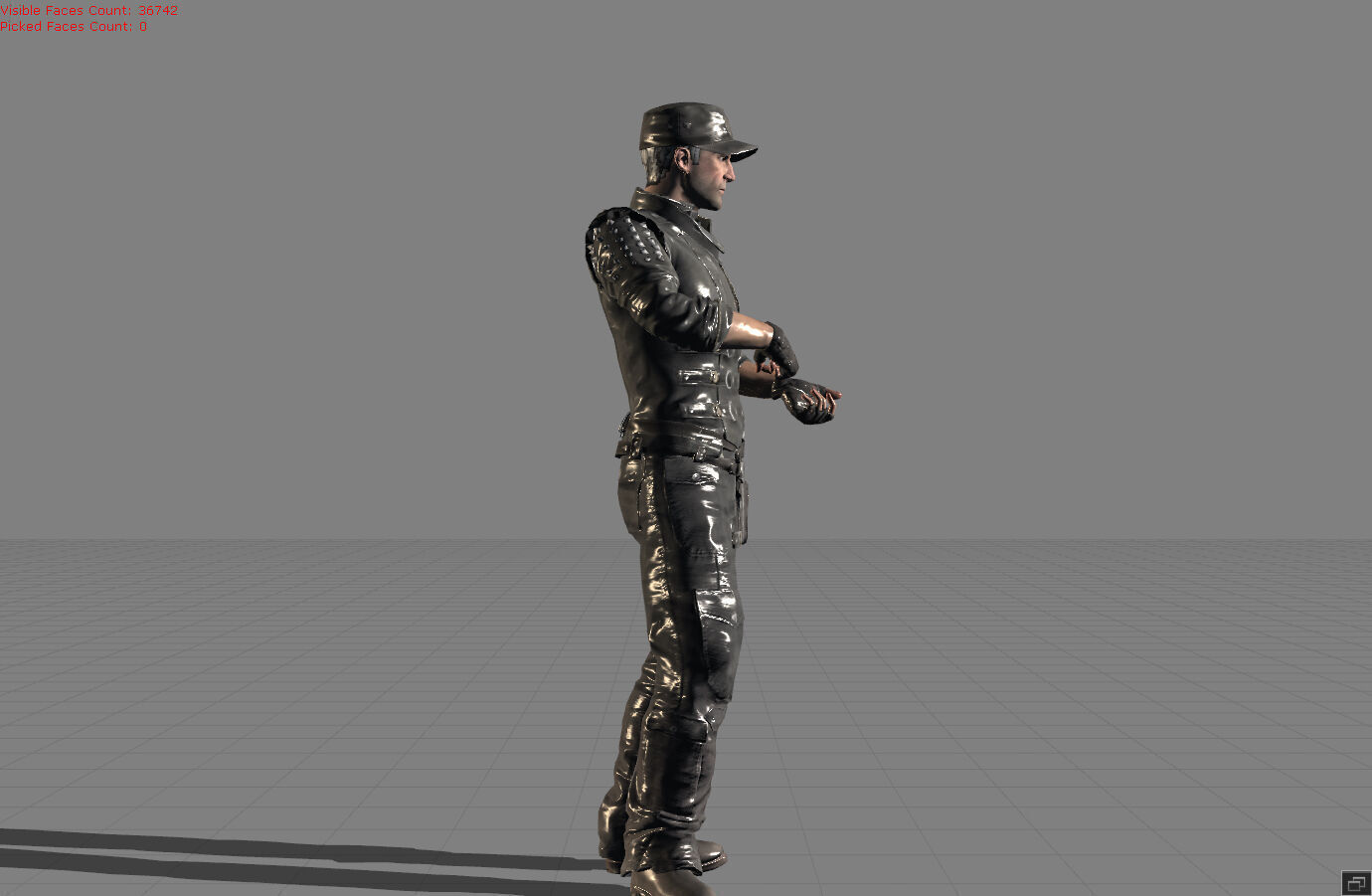 Male Character 10 Pubg 3D model_2
