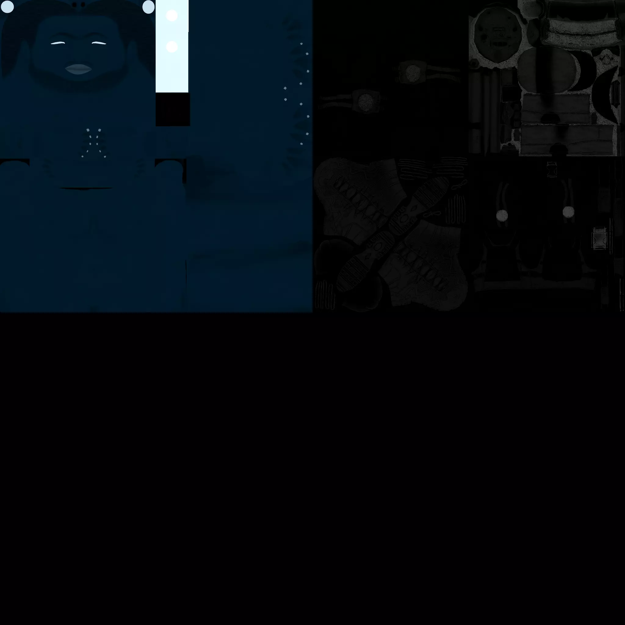 3D Character Model Low Poly Soldier Game Ready Low-poly 3D model_15