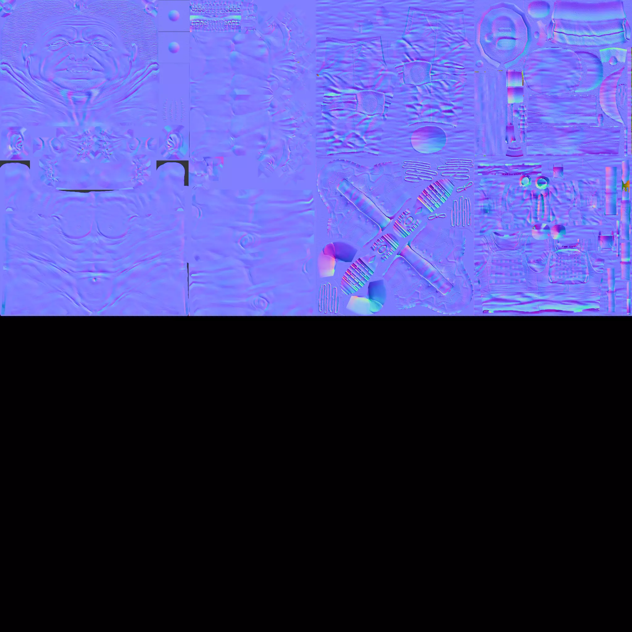 3D Character Model Low Poly Soldier Game Ready Low-poly 3D model_14