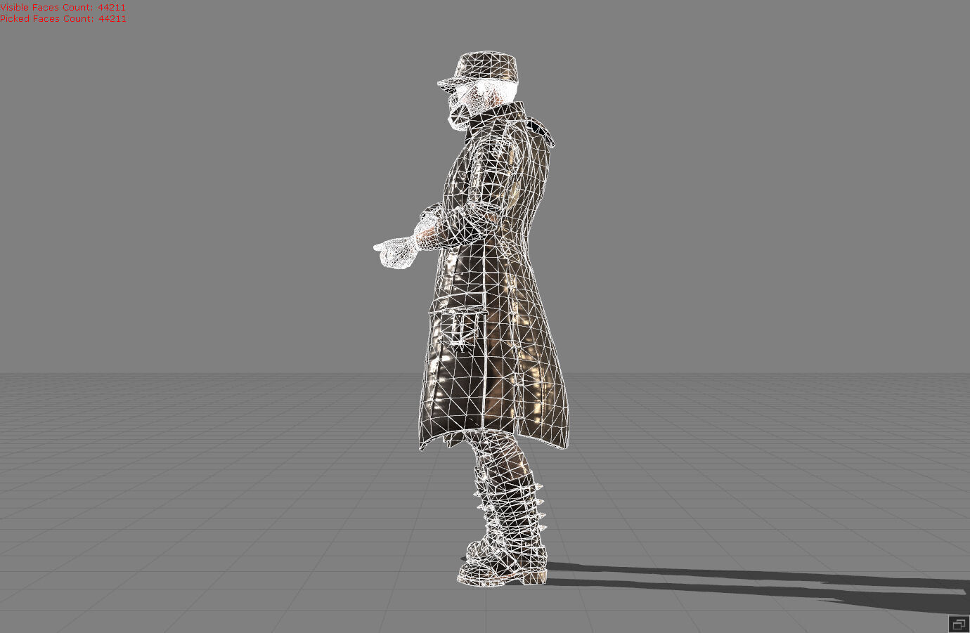 Male Character 11 Pubg 3D model_8