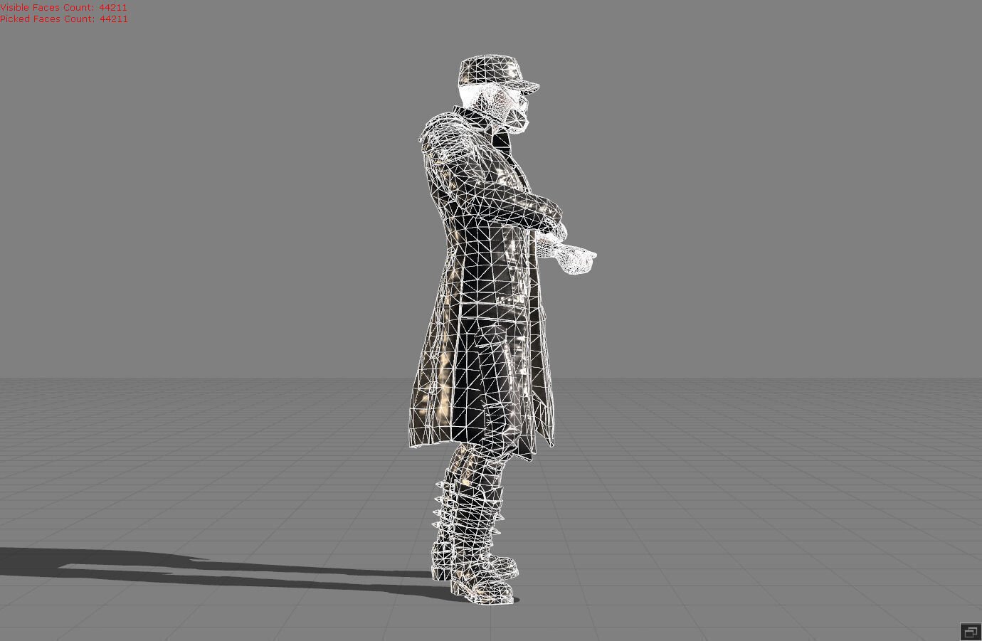 Male Character 11 Pubg 3D model_7