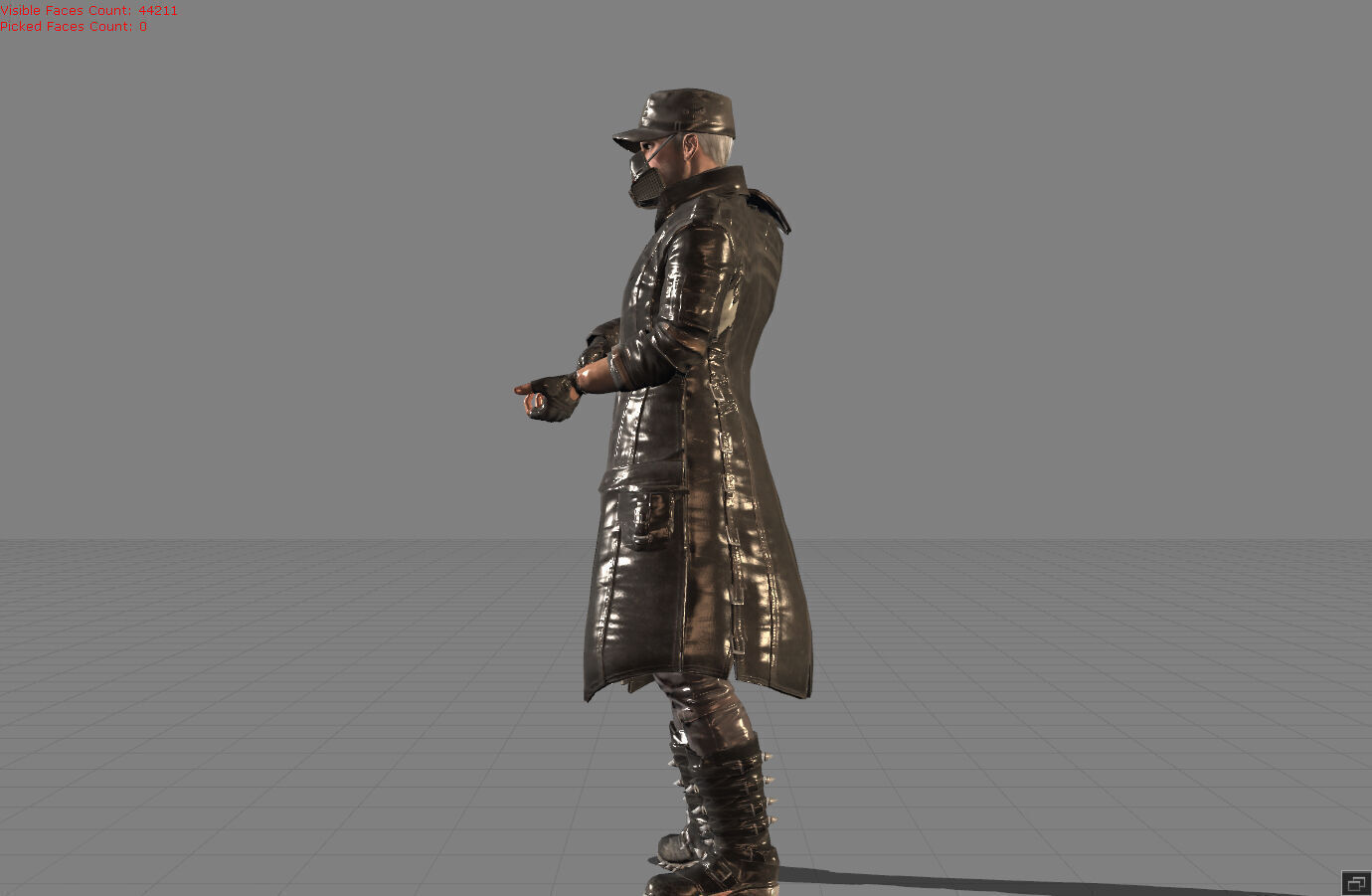 Male Character 11 Pubg 3D model_3